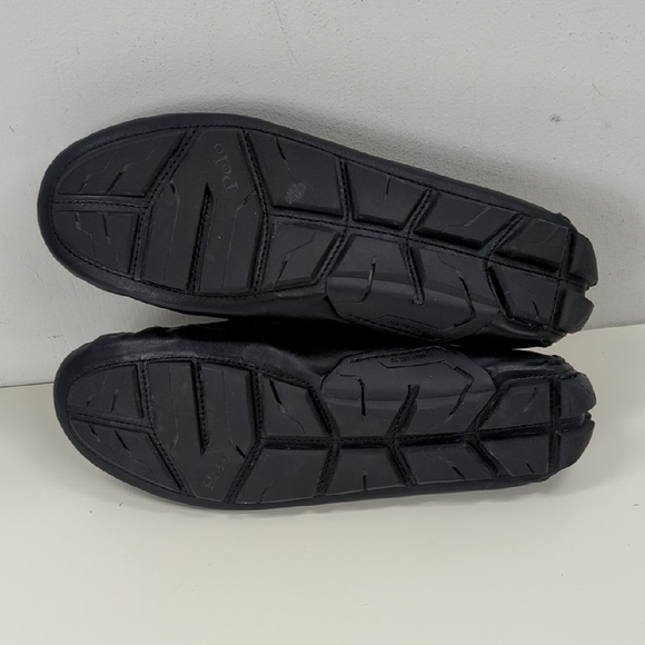Polo Ralph Lauren Men\'s Anders Penny Driving Style Loafer in Black Size 10